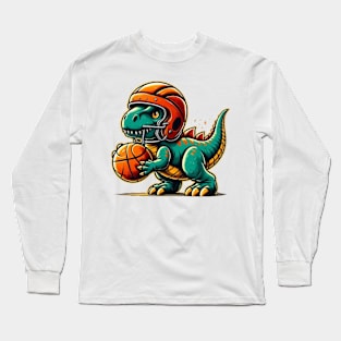 Basketsaurus 2 Long Sleeve T-Shirt